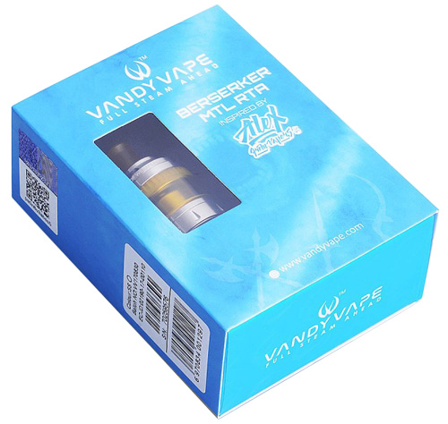 Индивидуальная упаковка Vandy Vape Berserker MTL RTA