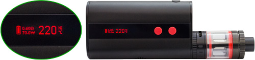 Kanger Kbox 70 W + SubTank Mini режим термоконтроля на никеле (Ni)