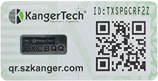 Проверочный код на испарительях KangerTech OCC