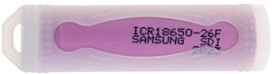 Пример использования силиконового чехла на аккумуляторе Samsung