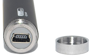 Mini USB в аккумуляторе Anyvape eGo-C 2 Upgrade Passthrough